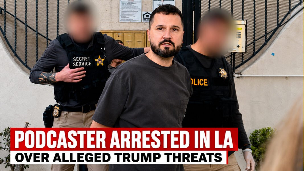 Benjamin Azariah Southworth Arrested in Los Angeles Over Trump Threats Benjamin Azariah Southworth in Los Angeles arrest case