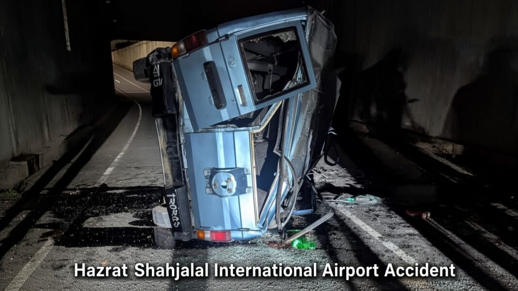 Three Air Force Members Killed in Accident at Hazrat Shahjalal International Airport Hazrat Shahjalal International Airport accident involving Air Force members